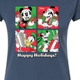 thumbnail image 3 of Disney - Holidays - Juniors Fitted Graphic T-Shirt, 3 of 5