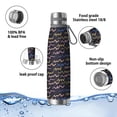thumbnail image 4 of Modern 29oz Stainless Steel Insulated Thermos with Tea Filter, 360° Printed Travel Bottle, Leakproof BPA-Free Flask with Anti-Slip Base, 304 Inner & 201 Outer, Vacuum Cup, 4 of 6