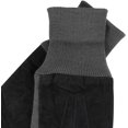 thumbnail image 4 of Men Pigskin Leather Gloves Knitting Thick - Wool Warm Lining Mittens, 4 of 7