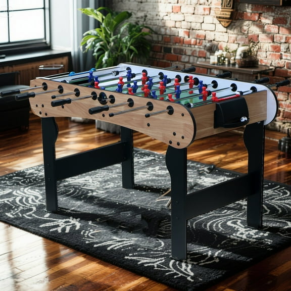 YIYADO Table Soccer Set - Football Game Table for Home & Office, Multiplayer Foosball Experience