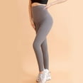 thumbnail image 2 of Fleece Pregnant Women Lightweight Autumn And Winter High Elastic Buttocks Leggings 1773656643037119, 2 of 2