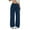 Dark Blue, variant on JoliSweat Women's Sweatpants Wide Leg Sweat Pants Fall Winter Clothes Baggy Elastic Waist Joggers with Pockets Black XXL