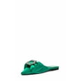 thumbnail image 2 of Jeffrey Campbell Women SIT_PRETTY GREEN SATIN SILVER, 2 of 4
