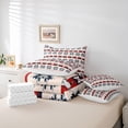 thumbnail image 6 of Feelyou Tribal Boho Aztec Comforter Set 7pcs, Rustic Sheep Skull Queen Bedding Sets, 6 of 8