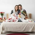 thumbnail image 4 of Welcome Home Baby Fleece Throw Blanket Lightweight Valentine's Day Sweet Couple Hugging Photo Fuzzy Flannel Throws Super Soft Cozy Flannel Blanket for Couch, Sofa, Bed, Travel 50"x80", 4 of 9