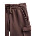 thumbnail image 2 of Wonder Nation Boys Fleece Cargo Shorts, Sizes 4-18, 2 of 3
