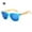 Blue, variant on New Sunglasses Wooden Wood Mens Womens Retro Vintage Summer Glasses