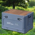 thumbnail image 4 of Caja De Almacenamiento Para Coche De 30 Litros, Caja De Almacenamiento De Viaje De Gran Capacidad Para Acampar Al Aire Libre, Picnic, 4 of 5