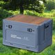thumbnail image 4 of Caja de almacenamiento para coche de 30L, contenedor de comestibles abierto lateral, tienda al aire libre para el hogar, artículos de acampada, 4 of 6
