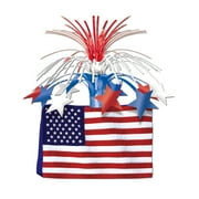 Beistle American Flag Centerpiece 13" - 12 Pack (1 Per Package)