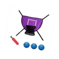 thumbnail image 4 of Juego de aro de baloncesto de trampolín, portería de baloncesto suave, fácil de instalar con 3 mini Baloncesto azul, 4 of 8