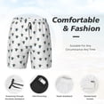 thumbnail image 5 of Daiia Turtle Mens Swim Trunks Swim Shorts Quick Dry Swim Shorts with Mesh Lining Pockets-Large, 5 of 9