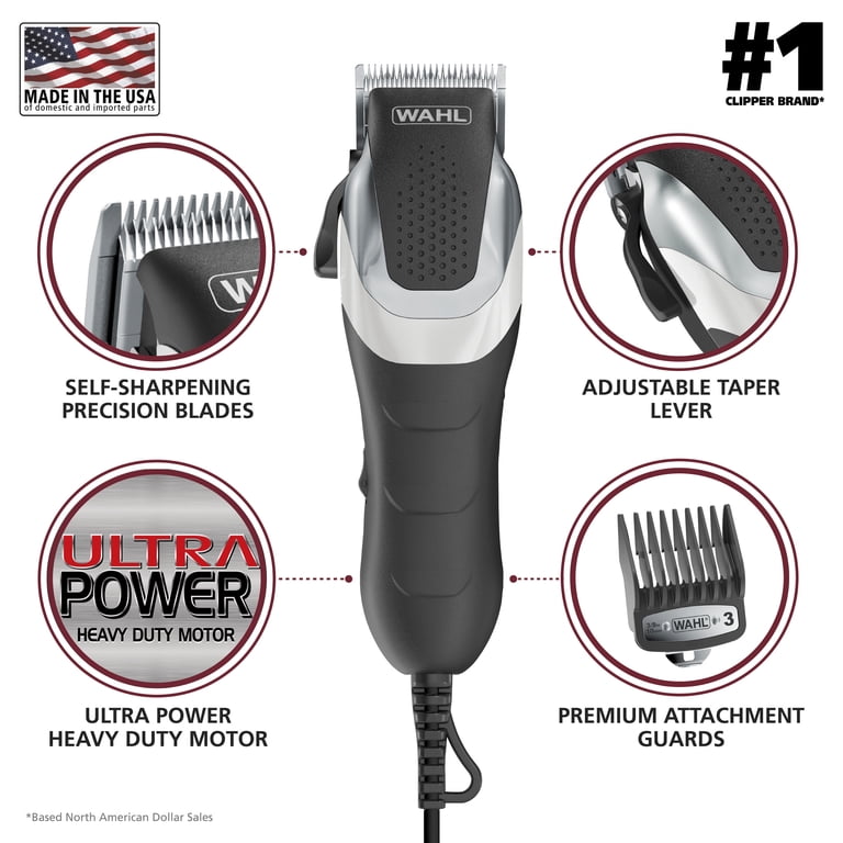 Wahl ProSeries Elite Professional Clippers Pro Home Haircutting