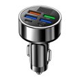 thumbnail image 1 of 40W 6 puertos USB carga rápida cargador de teléfono voltaje pantalla digital PD QC3.0, 1 of 9