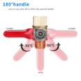 thumbnail image 3 of 1/4 Inch Ball Valve NPT Air Compressor Brass Valve Female Male Shut Off Small, 3 of 5