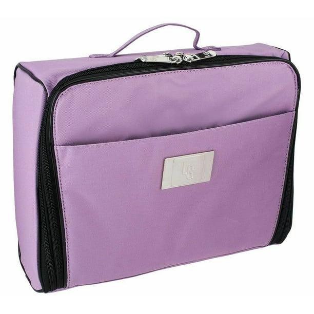 Lori Greiner Ultimate Cosmetic Organizer Case (Purple)