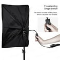 thumbnail image 3 of Andoer Photography lamp set,3/ Softbox * Broadcast Product Video Live Arm * 1 Set With 135w Kit Softbox Set * 1 Studio 135w Led * Studio Kit Softbox With 135w Led 1 Studio Product * 3/ 2m Stand *, 3 of 6