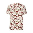 thumbnail image 3 of Balery Mushroom Baseball Jersey for Men Casual Button Down Shirts Short Sleeve Active Team Sports Uniform-XX-Large, 3 of 9