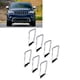 thumbnail image 5 of M Buder 7 Piezas Anillos de Adorno de Rejilla Frontal Cromados Modificación Reemplazo para Grand Cherokee 2014-2016 Accesorios Exteriores de Coche Resistentes a la Corrosión (21.3 cm / 8.4 inches), 5 of 9