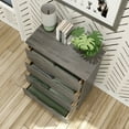 thumbnail image 5 of Maxwood Furniture, Inc. Max and Lily Farmhouse 4 Drawer Dresser Driftwood, 5 of 5