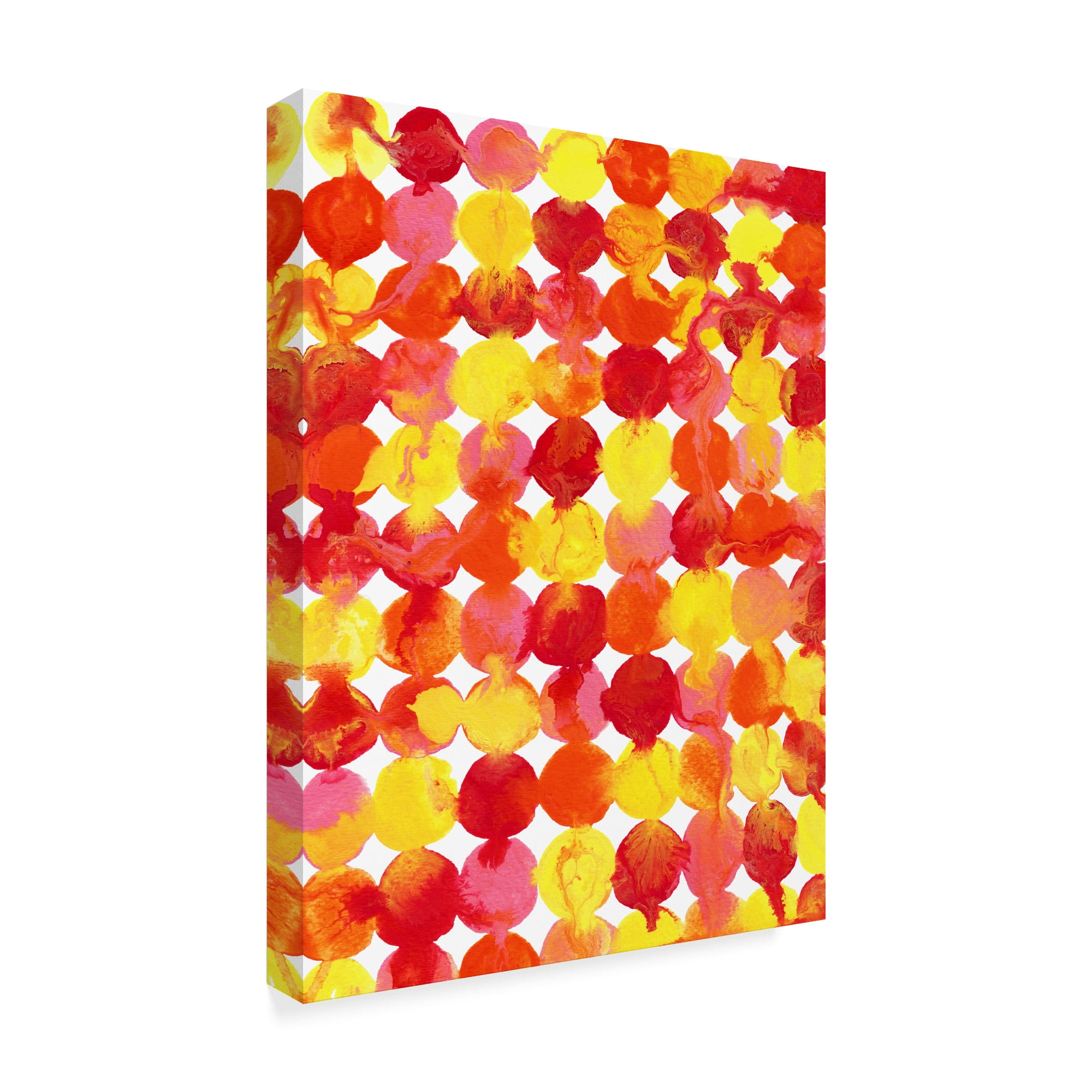 Trademark Fine Art 'Flowing Paint' Canvas Art by Amy Vangsgard