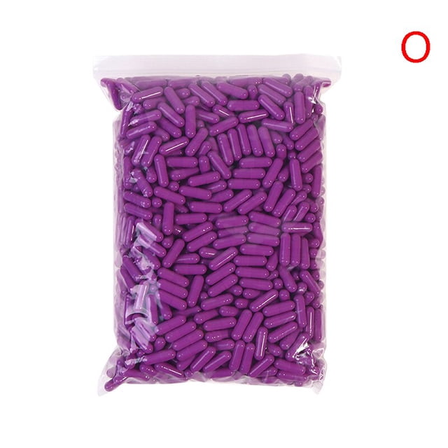 Cápsulas de gelatina dura vacías, tamaño 0 #, Gel Kosher transparente, píldoras medicinales, vitaminas, cuidado de la salud Personal, divisores, 1000 Uds. Gao Jinjia LED
