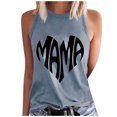 thumbnail image 2 of Boovnll Débardeurs pour Femmes, T-Shirt Sans Manches à Col Rond Imprimé Mode pour Femmes, Débardeur pour Femmes, 2 of 4