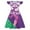 A03627-Purple mal, variant on Benylion Girls Costumes Popular Musical Princess Dresses Fancy Dress Up Clothes Toddler Halloween Party Cosplay Outfit for 5-6 Years