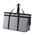 thumbnail image 4 of Bolsa térmica BLESIY para entrega de alimentos multiusos gris negro, 4 of 8