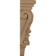 thumbnail image 3 of Ekena Millwork 3"W x 1 3/4"D x 6"H, Extra Small Acanthus Pilaster Corbel, Cherry, 3 of 4