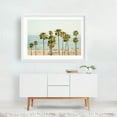 thumbnail image 2 of Palm Trees, Corona Del Mar - Newport Beach California Photography Beach Palm Tree Coastal Tropical Seaside Summer Ocean White Framed Wall Art Print 12 x 18 inches, 2 of 3