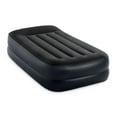 thumbnail image 2 of Intex Dura Beam Plus Pillow Raised Airbed Mattress w/ Pump, Twin(2 Pack), 2 of 11