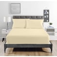 thumbnail image 4 of Super Soft 1800 Series Cotton Touch Microfiber 4 Piece Sheet Set (Beige, Full Size), 4 of 4