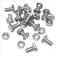 thumbnail image 5 of 100 Juegos de Tuercas y Pernos de Invernadero, Tuercas de Aluminio de Cabeza Recortada, Pernos para ReparacióN de Edificios de Invernadero, Impermeables, Universales, 5 of 9
