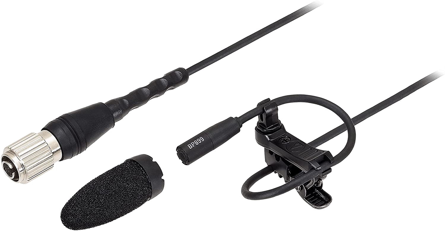 Audio-Technica BP899CW Omnidirectional Lavalier Microphone Wireless