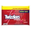 TWIZZLERS Twists Strawberry Flavored Licorice Style, Low Fat Candy Family Bag, 24 oz