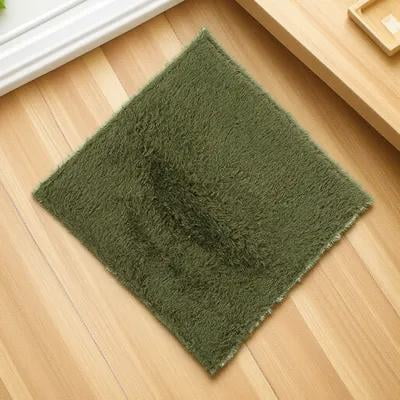 LOLIPPYY Green Reptile Terrarium Carpet Bedding Substrate with Wear-Resistant Natural Material for Pets