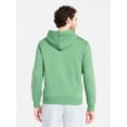 thumbnail image 6 of Athletic Works Men's and Big Men's Fleece Zip Hoodie Sweatshirt, Size S-5XLT, 6 of 6