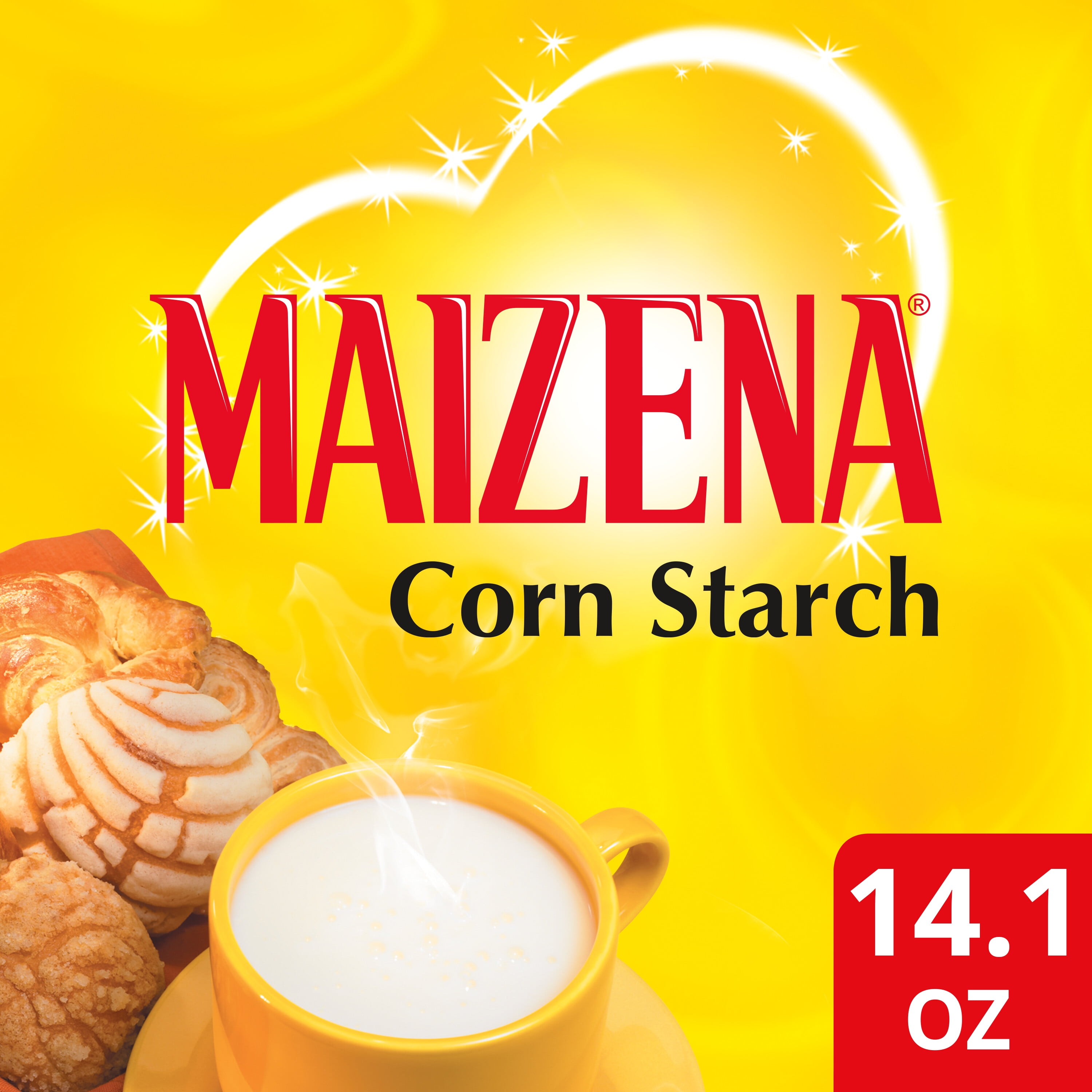 Maizena Unflavored Corn Starch Powder, 14.1 oz Regular Box