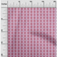 thumbnail image 2 of oneOone Rayon Pink Fabric Asian Ikat Sewing Material Print Fabric By The Yard 56 Inch Wide, 2 of 4