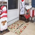 thumbnail image 6 of Valentines Day Door Mat,Valentines Red Love Heart Floral Indoor Outdoor Non-Slip Doormat,Entryway Front Porch Valentine''s Day Welcome Mat for Entrance Decor 30" x 17", 6 of 6