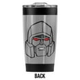 thumbnail image 2 of Transformers/Megatron Head Stainless Steel Tumbler 20 oz Coffee Travel Mug/Cup, Vacuum Insulated & Double Wall with Leakproof Sliding Lid | Great for Hot Drinks and Cold Beverages, 2 of 7