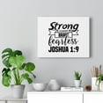 thumbnail image 2 of Scripture Walls  Fearless Joshua 1:9 Bible Verse Canvas Christian Wall Art Ready to Hang Unframed, 2 of 16