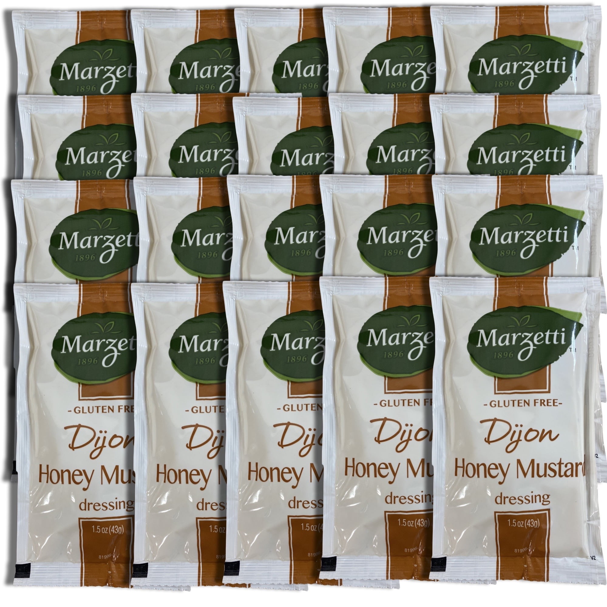 Dijon Honey Mustard Salad Dressing Packets | Value Pack | 1.5 Ounce | 20 Count