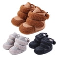 thumbnail image 5 of Baby Boy Girl Snow Boots Waterproof Winter Warm Booties Nonslip Lightweight Outdoor Shoes for First Walkers 6 9 12 18 24 Months(Infant/Toddler), 5 of 8