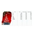 thumbnail image 4 of Qiylii Women’s Christmas Sweatshirt Cartoon Round Neck Long Sleeve Pullover Tops,S-XXXL, 4 of 4