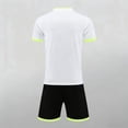 thumbnail image 4 of ITSAME Boys Athletic Outfit Sets, Crewneck T-Shirt and Shorts Breathable Quick-Dry Outdoor Sport Sets 2-Piece White Size 4-5, 4 of 6