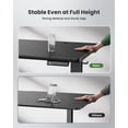 thumbnail image 4 of Electric Standing Desk with Sedentary Reminder, 55 x 24 Inch Adjustable Height Electric Standing Desk Stand up Desk for Home Office, 4 of 6