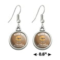 thumbnail image 4 of Risk It for the Biscuit Funny Humor Novelty Dangling Drop Charm Earrings, 4 of 5