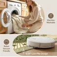 thumbnail image 5 of ODIKA Greek Symmetrical Vintage Elegance Fretwork Border Round Key for Master Suite, California King, Under Bed, Foldable Easy Care, 5 of 7